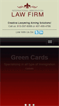 Mobile Screenshot of greencardus.net